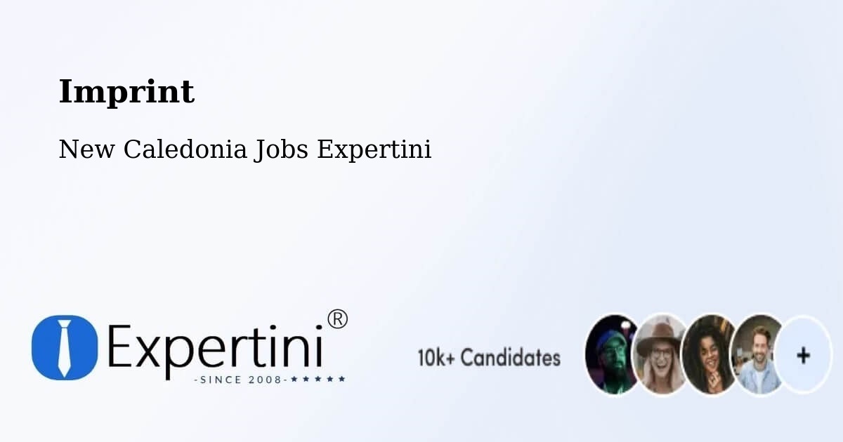 Imprint – Les Pirogues - New Caledonia Jobs Expertini