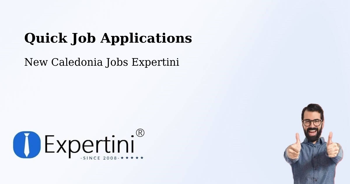 Quick Apply Feature – Les Pirogues - New Caledonia Jobs Expertini